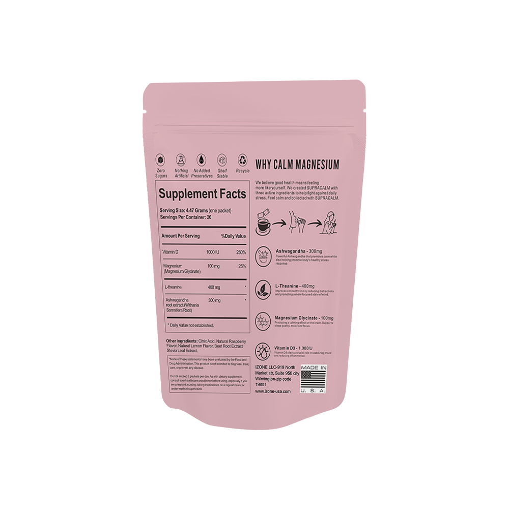 I-zone For Her Calm Magnesium - Raspberry Lemonade